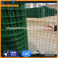 Green garden fence mesh PVC/PE/plastic coated holland welded wire mesh fence (cheap price,top quality,with fence post)